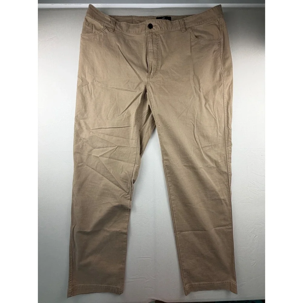 Sitka Territory Pant Mens 42x31 Tan Khaki‎ Straight Leg Cotton Stretch 232